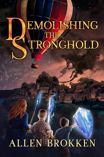 Book cover of Demolishing the stronghold from the Interview with author Allen Brokken