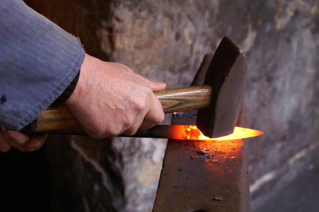 metal working
Serving God
Hands for God - using talents to serve the Lord