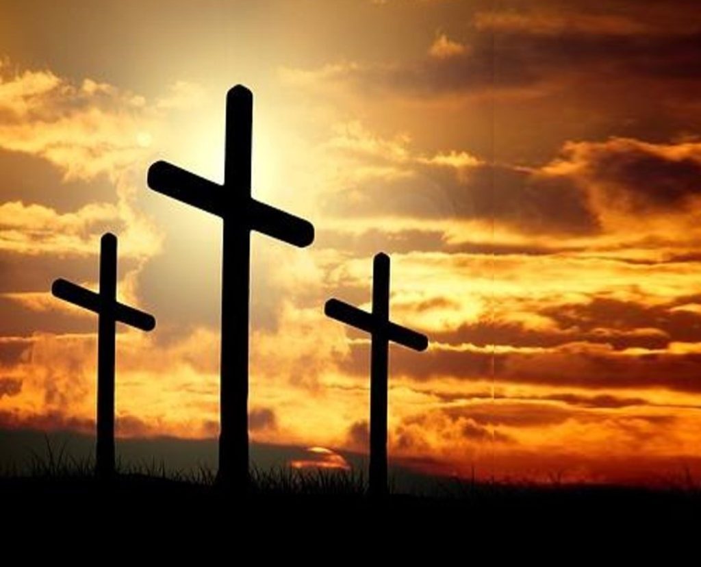 Jesus ministry for us
3 crosses
Serving God